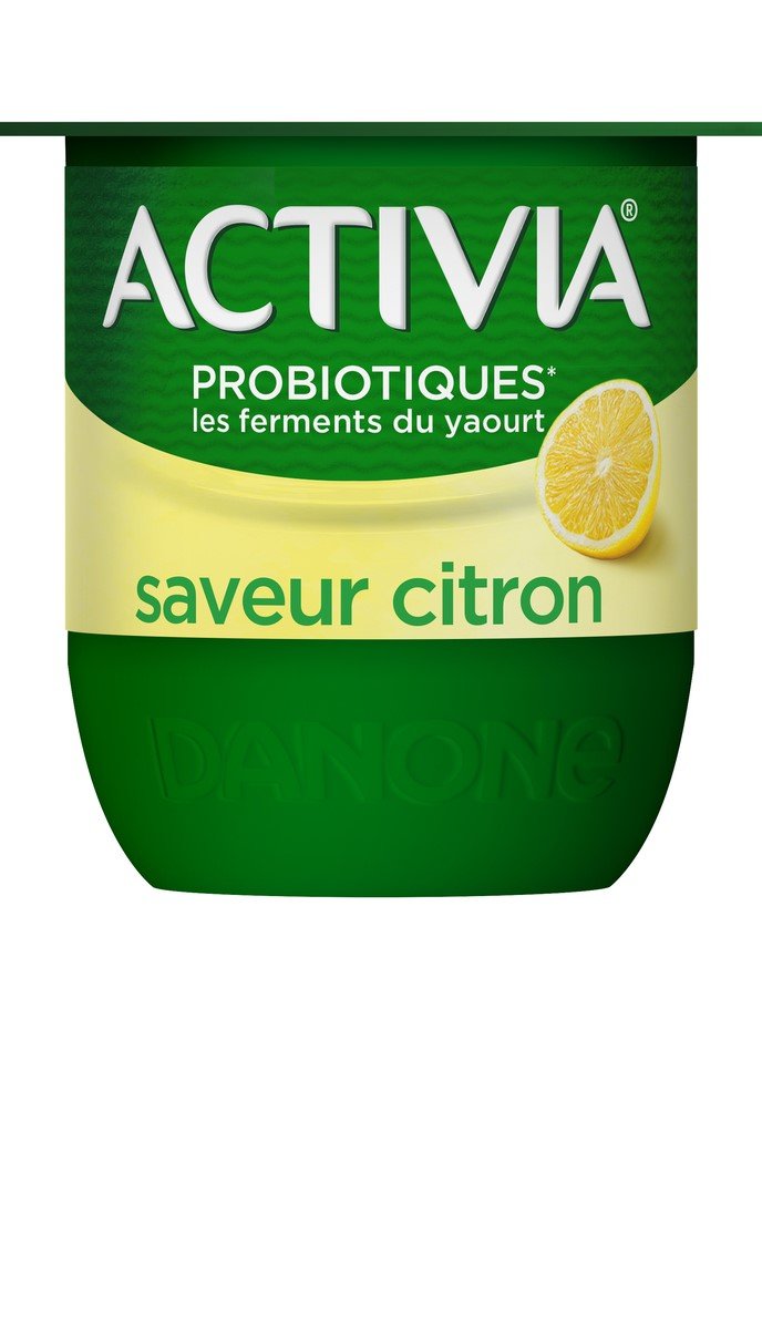 Activia saveur citron 4x125g