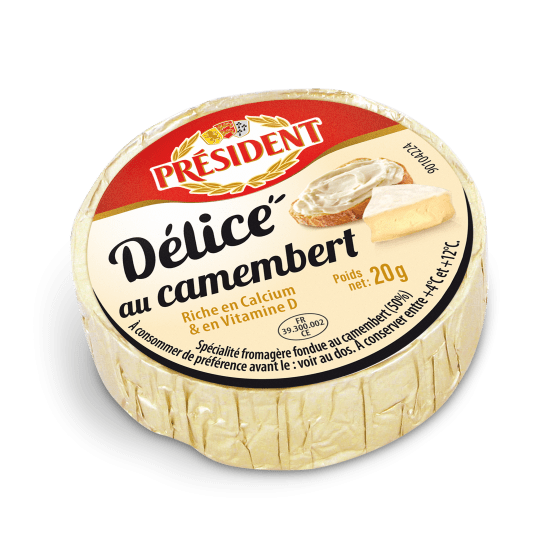 Délice Camembert 20g Président