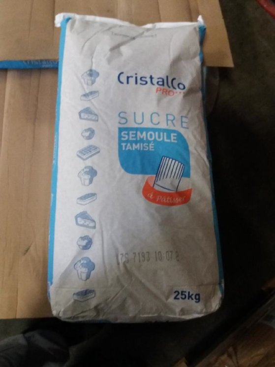 SUCRE SEMOULE 25KG