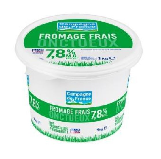 Fromage frais 7,8% MG 1kg