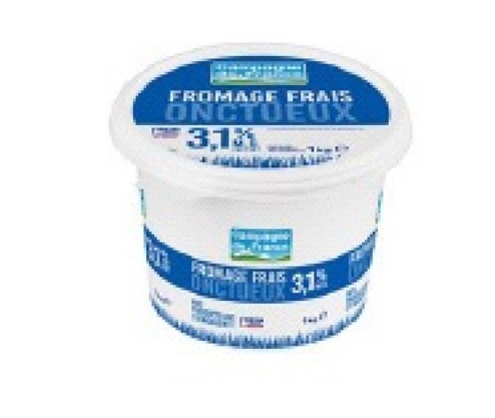 Fromage frais nature 3,1% MG 1Kg