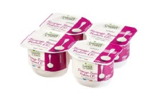 Fromage frais nature 0% MG 4x100g