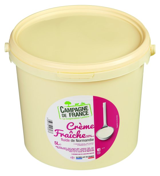 Crème fluide 33% 5L