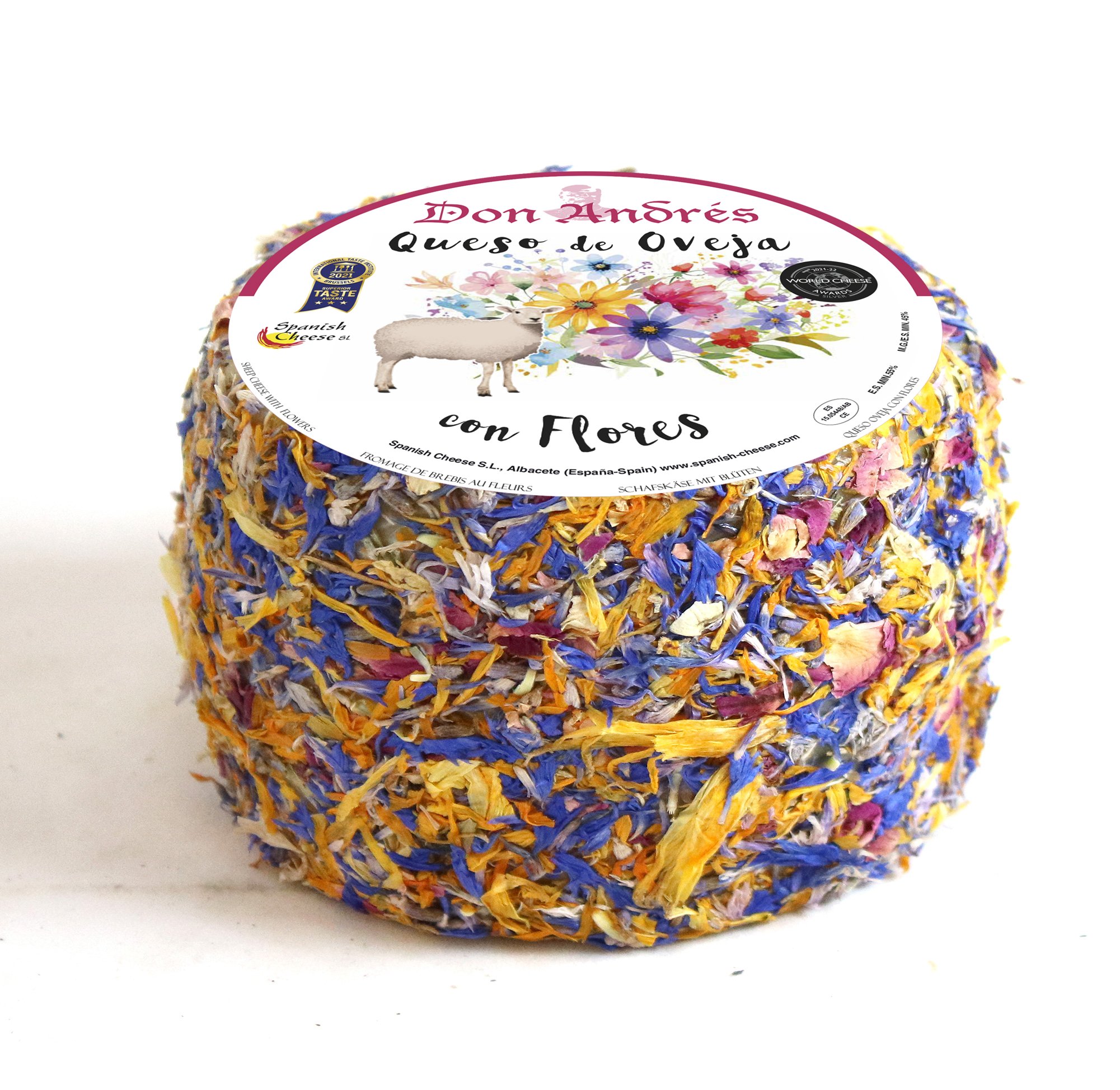 Fromage de brebis aux fleurs +/-3Kg