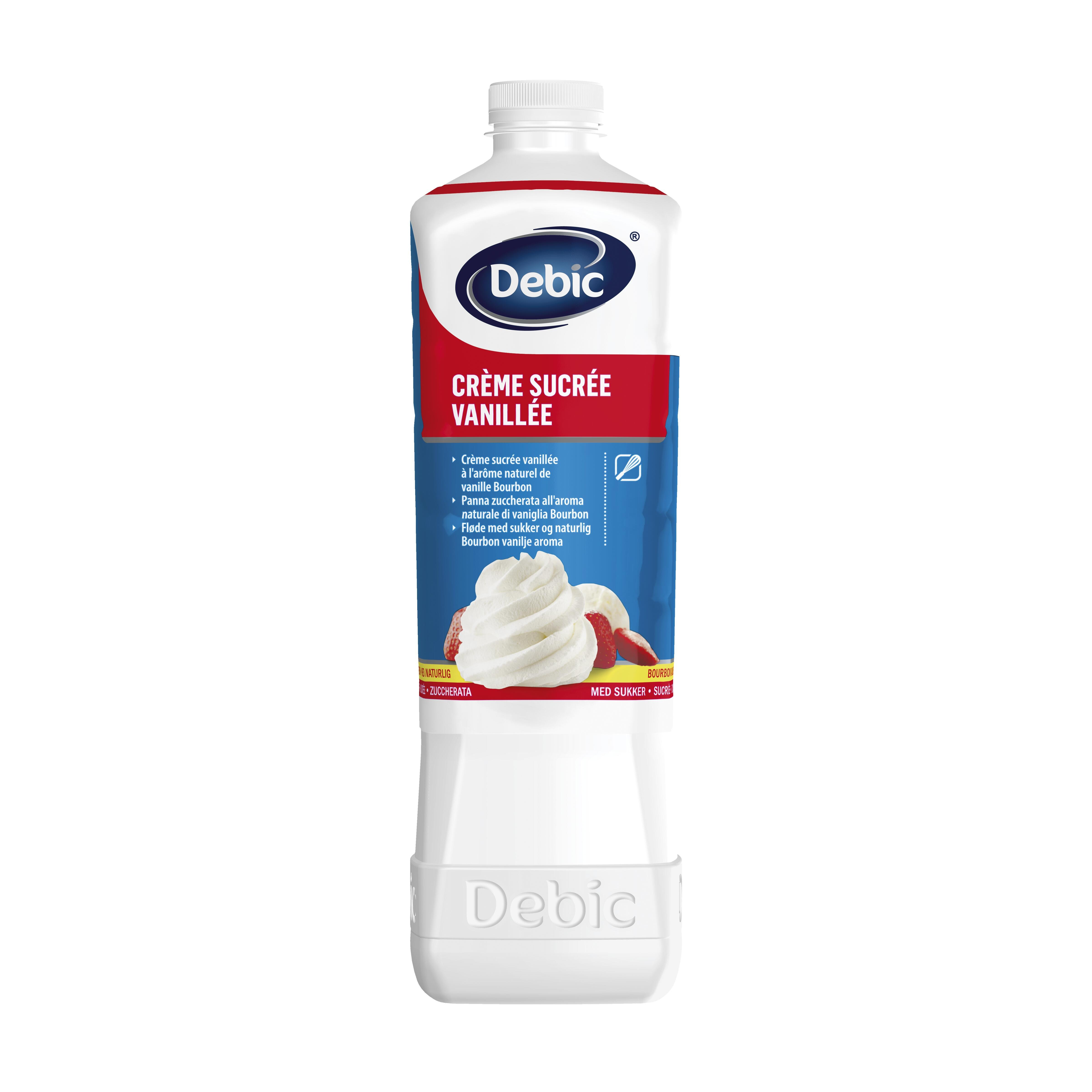 Crème sucrée vanillée 2L