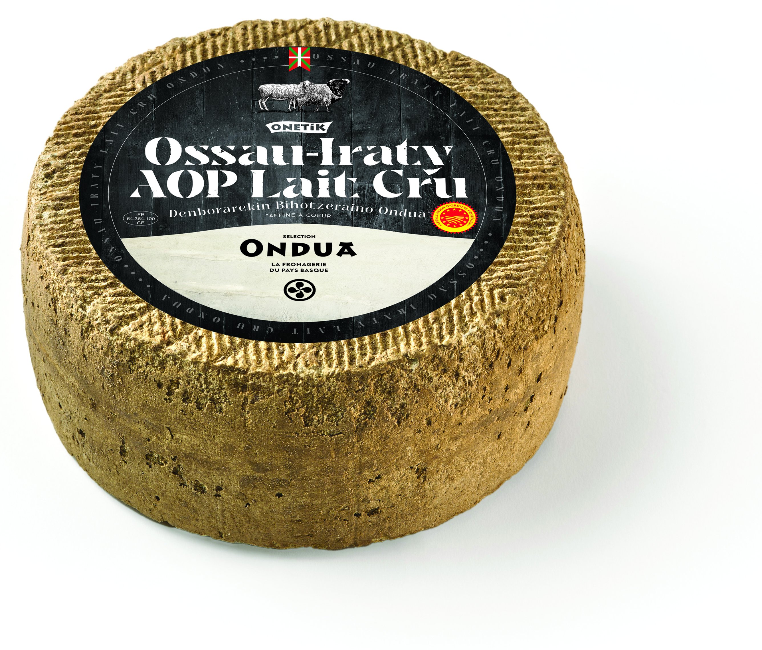 Ossau Iraty AOP au lait cru environ 2,8Kg