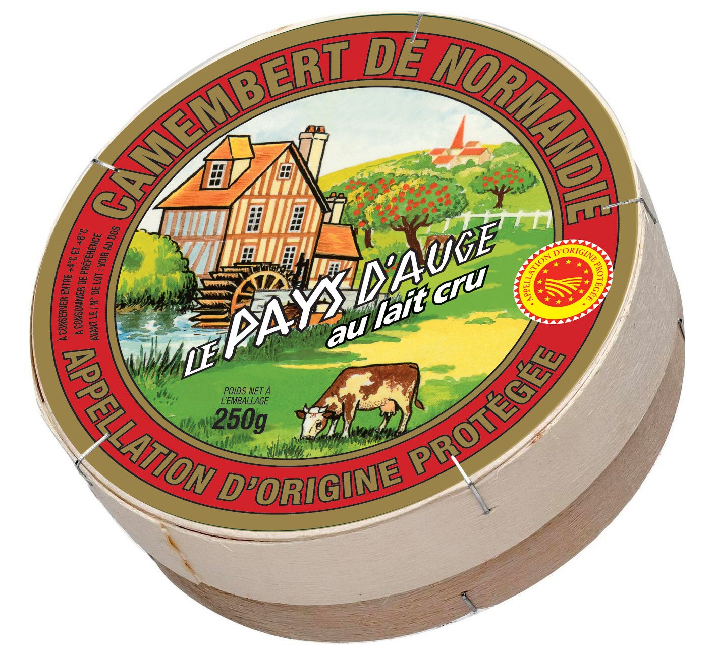 Camembert au lait cru AOP 250g