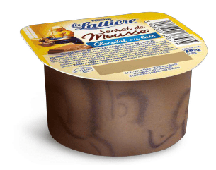 La Mousse NESTLE Chocolat lait 12cl/59g x4