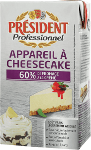 Préparation pour Cheesecake 1L Président Professionnel