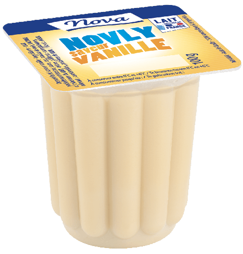 Dessert lacté saveur vanille 4x100g