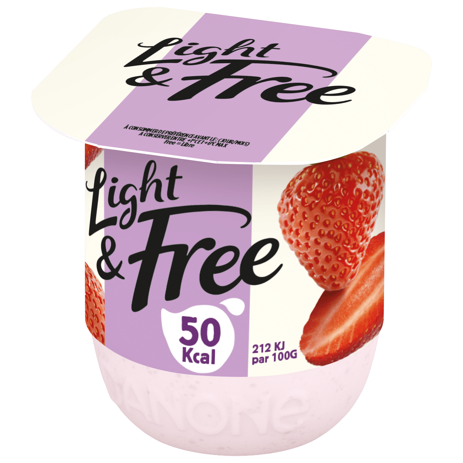 Light&free 0% fruit 16X125G