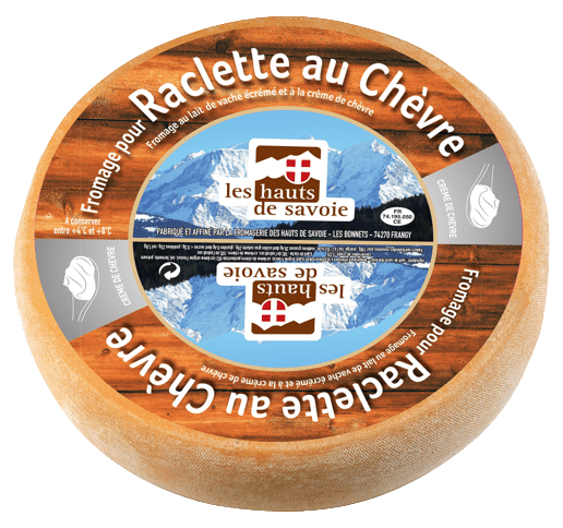 Fromage raclette mixte vache chèvre