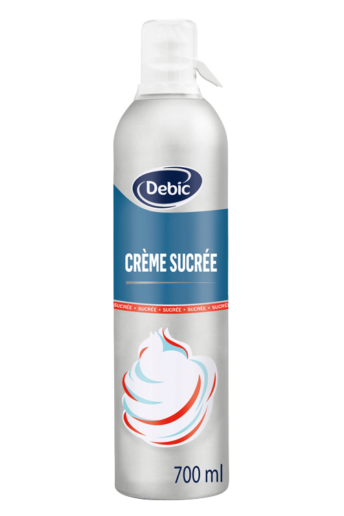 Crème sucrée Aerosol 700mL