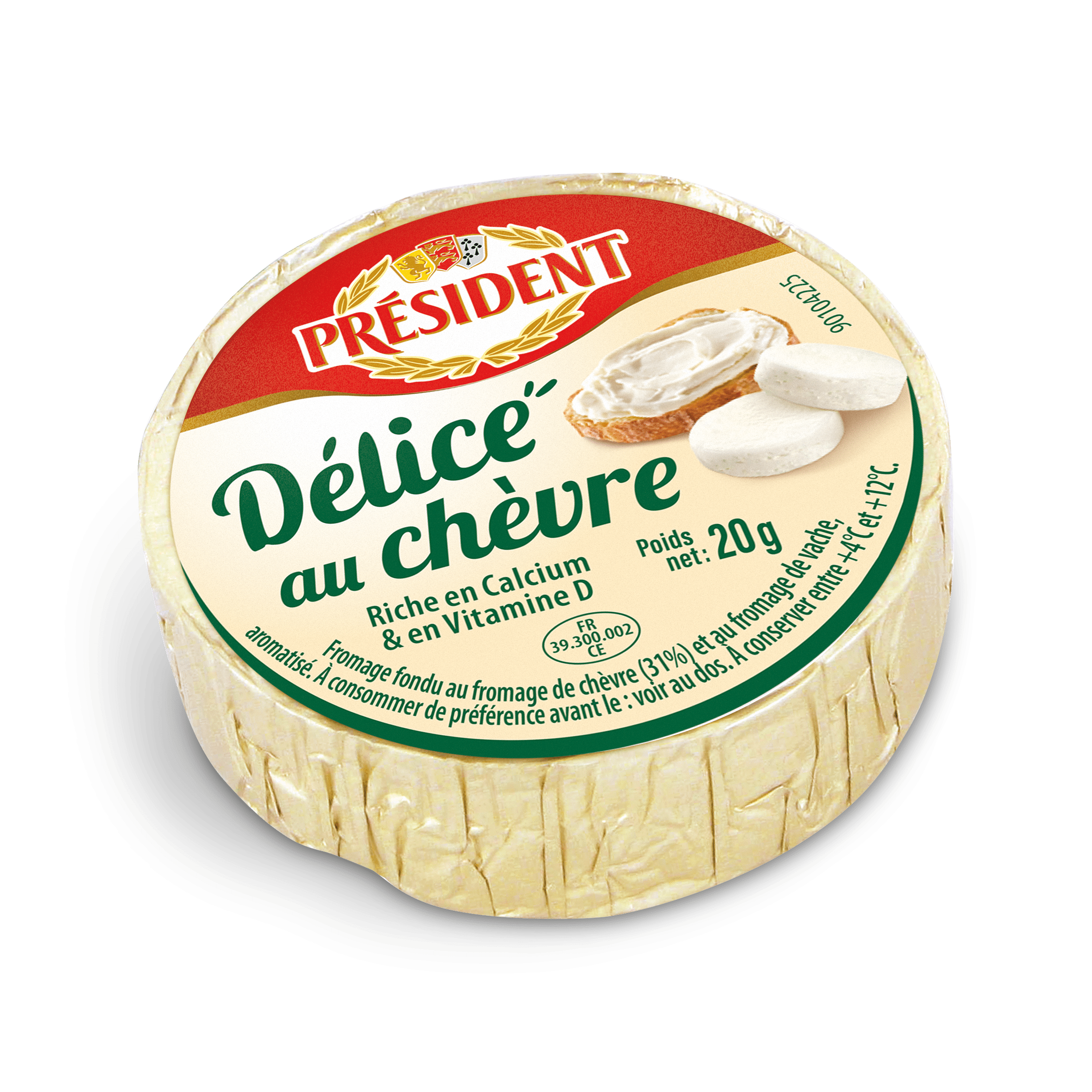 Délice de Chèvre 20g Président