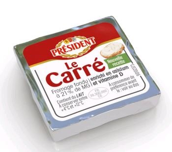 Fondu Carré 50% MG 17,5g Président