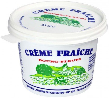 Crème fraîche 30% Bourg Fleury 20cl