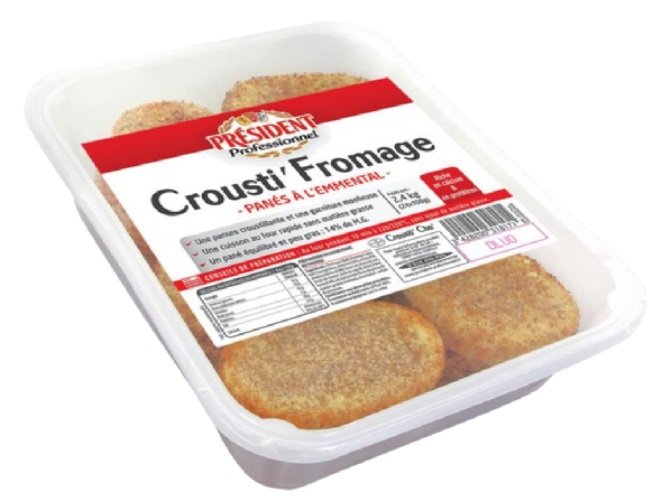 Crousti'fromage panés emmental 24X100g