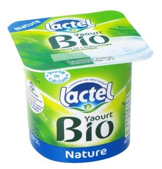 Yaourt nature bio 4x125g Lactel