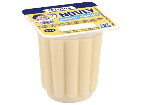 Dessert lacté saveur vanille 4x90g
