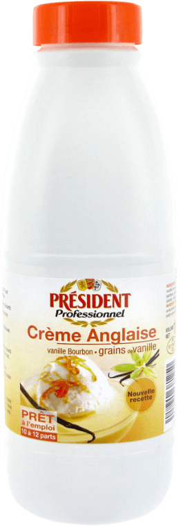 Crème Anglaise 1L Président Professionnel