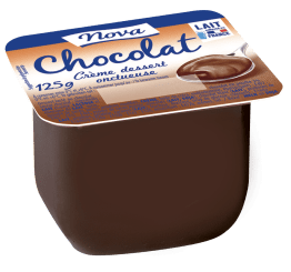 Dessert lacté saveur Chocolat 4x125g