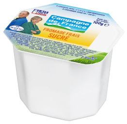 Fromage frais sucré 20% MG 100g