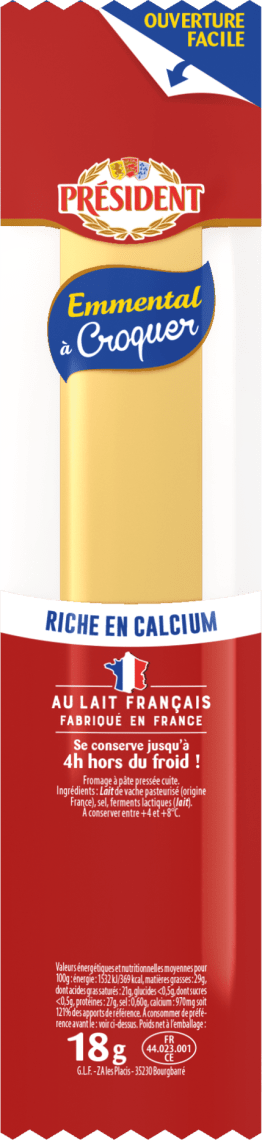 Emmental stick 18g Président