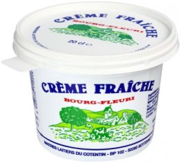 Crème fraîche 30% Bourg Fleury 20cl