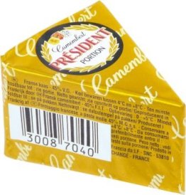 Camembert portion 45% MG 8x30g Président