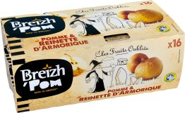 Breizh'Pom Pomme et Reinette d'Armorique 16x100g